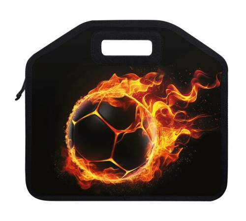 Папка-сумка ЮНЛАНДИЯ, 1 отделение, фетровые ручки, 34х30х11 см, 