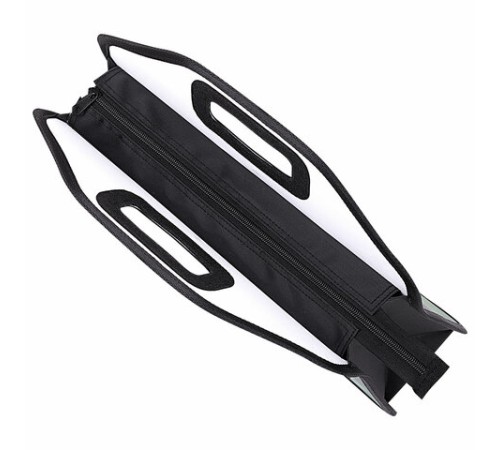 Папка-сумка ЮНЛАНДИЯ, 1 отделение, фетровые ручки, 34х30х11 см, 