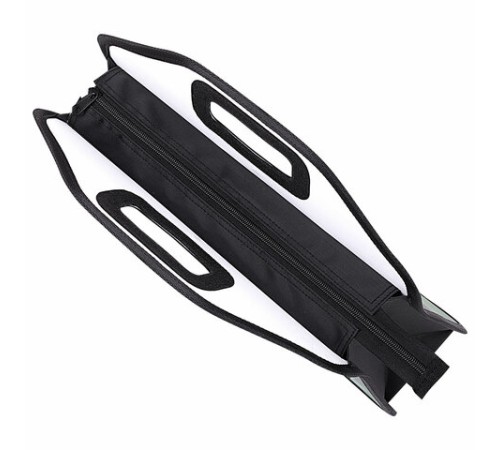 Папка-сумка ЮНЛАНДИЯ, 1 отделение, фетровые ручки, 34х30х11 см, 