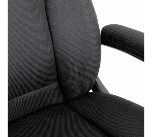 Кресло BRABIX PREMIUM "Adagio EX-551", ткань, пятилучие металл, черное, 532938