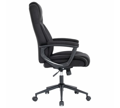 Кресло BRABIX PREMIUM "Adagio EX-551", ткань, пятилучие металл, черное, 532938