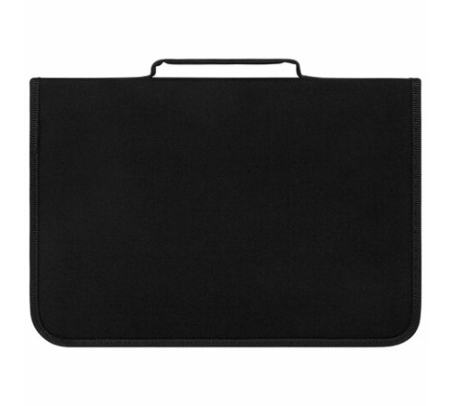 Папка на молнии BRAUBERG А4 с ручкой, с органайзером, 1 отделение, 