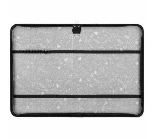 Папка на молнии BRAUBERG А4 с ручкой, с органайзером, 1 отделение, 