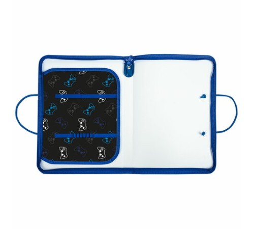 Папка для труда на молнии с ручками ПИФАГОР А4, 1 отделение, пластик, органайзер, 