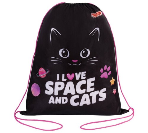 Мешок для обуви ПИФАГОР, 1 отделение, 42х34 см, 