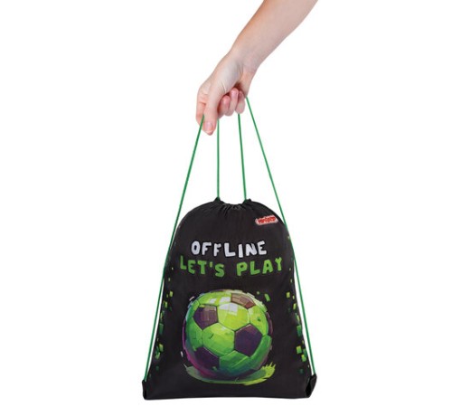 Мешок для обуви ПИФАГОР, 1 отделение, 42х34 см, 