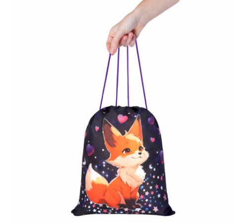 Мешок для обуви BRAUBERG KIDS, с петлей, 42х34 см, 