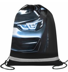 Мешок для обуви BRAUBERG KIDS, светоотражающая полоса, 46х36 см, 