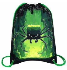 Мешок для обуви BRAUBERG PREMIUM, карман, подкладка, светоотражайка, 43х33 см, 