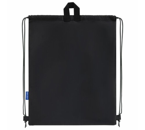 Мешок для обуви BRAUBERG, с петлей, светоотражающая полоса, 2 отделения, 46х36 см, 