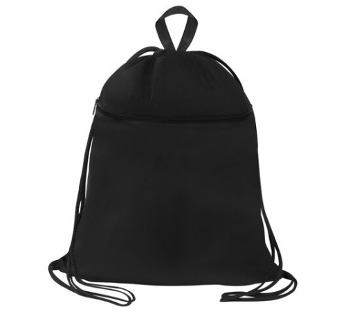 Мешок для обуви BRAUBERG БОЛЬШОЙ, с ручкой, карман на молнии, сетка, 49х41 см, 