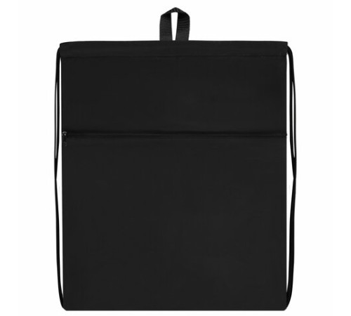 Мешок для обуви BRAUBERG БОЛЬШОЙ, с ручкой, карман на молнии, сетка, 49х41 см, 