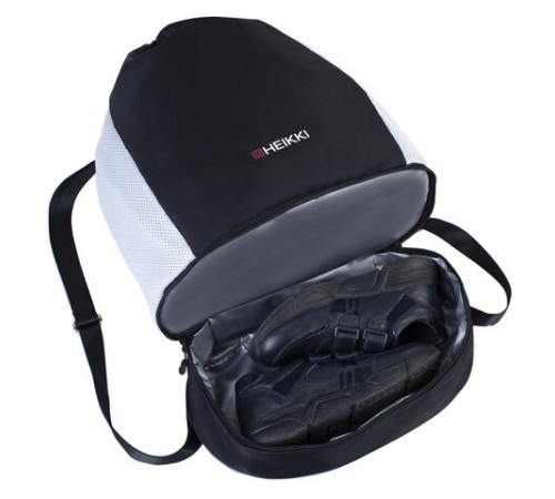 Рюкзак спортивный мешок HEIKKI ACTION (ХЕЙКИ) с отделением для обуви, вентилируемые стенки, 45х34 см, 