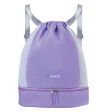 Рюкзак спортивный мешок HEIKKI ACTION (ХЕЙКИ) с отделением для обуви, вентилируемые стенки, 45х34 см, 