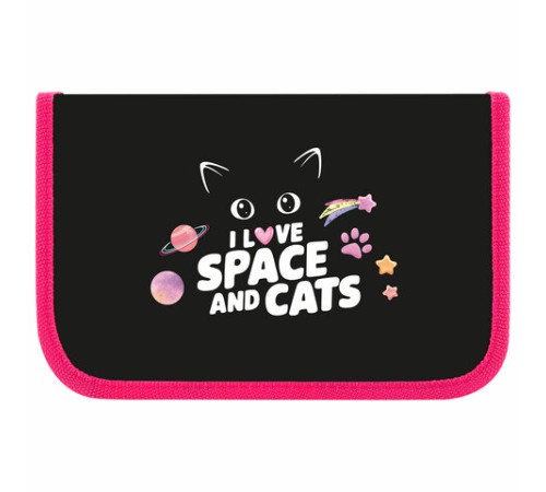 Пенал ПИФАГОР, 1 отделение, ламинированный картон, 19х11 см, 