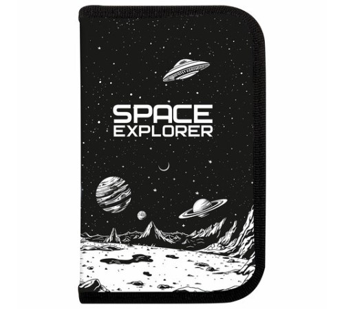 Пенал ПИФАГОР, 1 отделение, ламинированный картон, 19х11 см, 