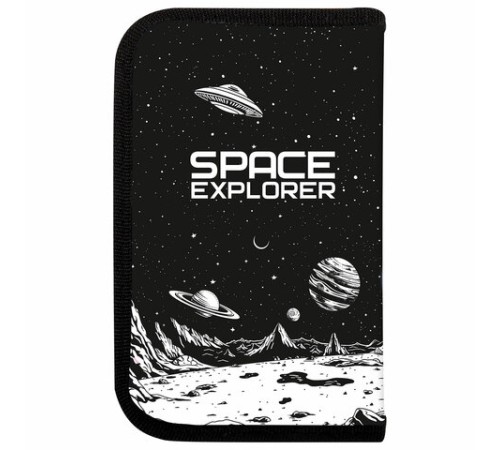 Пенал ПИФАГОР, 1 отделение, ламинированный картон, 19х11 см, 