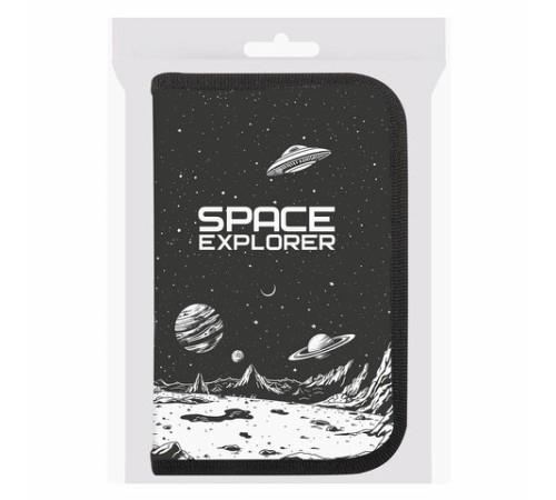 Пенал ПИФАГОР, 1 отделение, ламинированный картон, 19х11 см, 