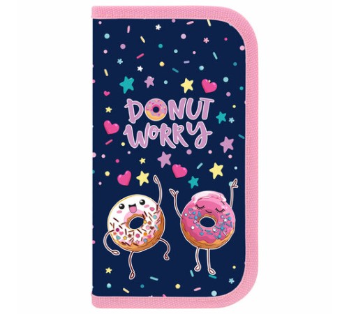 Пенал ПИФАГОР, 2 отделения, ламинированный картон, 19х11 см, 