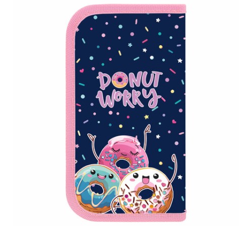 Пенал ПИФАГОР, 2 отделения, ламинированный картон, 19х11 см, 