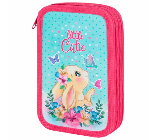 Пенал ПИФАГОР, 3 отделения, ламинированный картон, 19х11 см, 