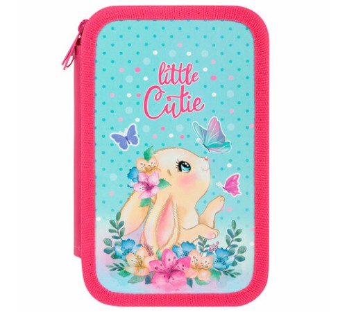 Пенал ПИФАГОР, 3 отделения, ламинированный картон, 19х11 см, 