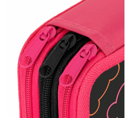 Пенал ПИФАГОР, 3 отделения, ламинированный картон, 19х11 см, 