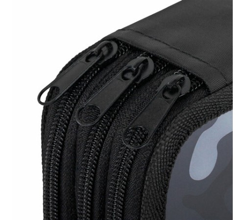 Пенал ПИФАГОР, 3 отделения, ламинированный картон, 19х11 см, 