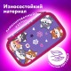 Пенал ЮНЛАНДИЯ, 2 отделения, картон с эффектом soft-touch, 19х11 см, 