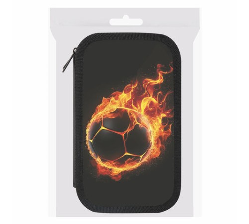 Пенал ЮНЛАНДИЯ, 3 отделения, картон с эффектом soft-touch, 19х11 см, 