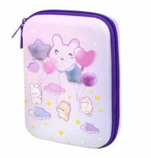 Пенал BRAUBERG KIDS большой удобный с откидной планкой, EVA, 22х15х4 см, 