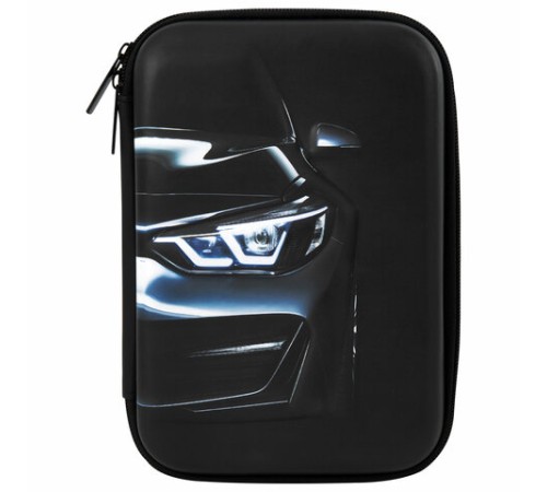 Пенал BRAUBERG KIDS большой удобный с откидной планкой, EVA, 22х15х4 см, 