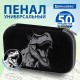 Пенал BRAUBERG SHINY, 1 отделение, 1 откидная планка, EVA, 22х13х4 см, 