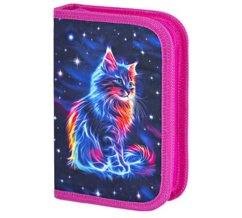 Пенал BRAUBERG, 1 отделение, полиэстер, 21х14 см, 