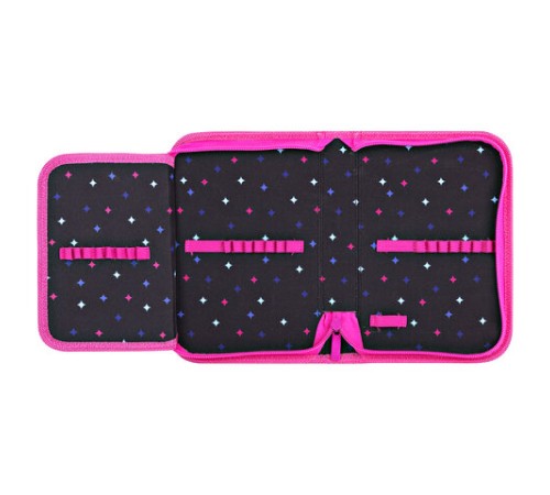 Пенал BRAUBERG, 1 отделение, 1 откидная планка, полиэстер, 21х14 см, 