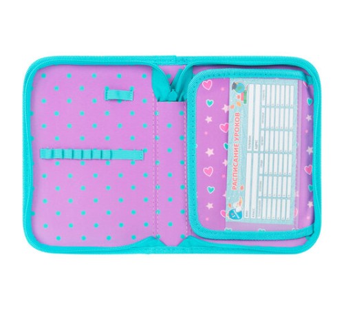 Пенал BRAUBERG, 1 отделение, 1 откидная планка, полиэстер, 21х14 см, 