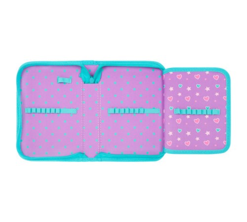 Пенал BRAUBERG, 1 отделение, 1 откидная планка, полиэстер, 21х14 см, 