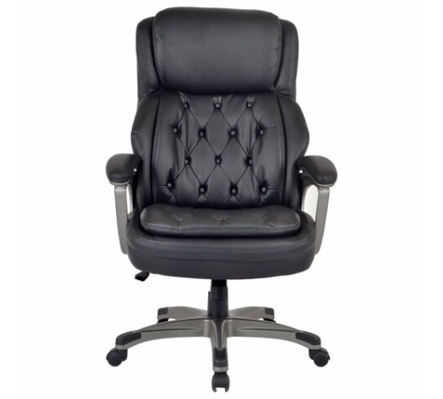 Кресло BRABIX PREMIUM "Regal EX-557", НАГРУЗКА до 150 кг, пружинный блок, экокожа, черный, 532945 Кресло BRABIX PREMIUM "Regal EX-557", НАГРУЗКА до 150 кг, пружинный блок, экокожа, черный, 532945