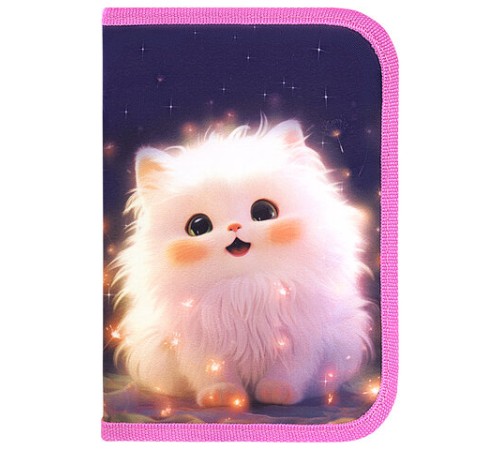 Пенал BRAUBERG, 1 отделение, 2 откидные планки, полиэстер, 21х14 см, 