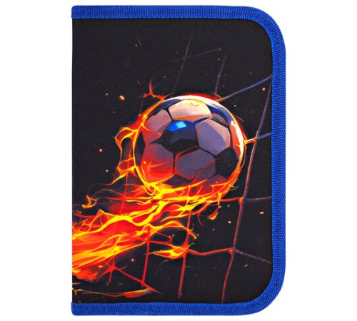 Пенал BRAUBERG, 1 отделение, 2 откидные планки, полиэстер, 21х14 см, 