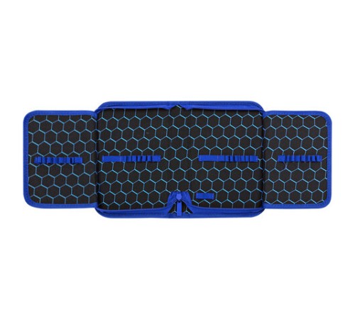 Пенал BRAUBERG, 1 отделение, 2 откидные планки, полиэстер, 21х14 см, 