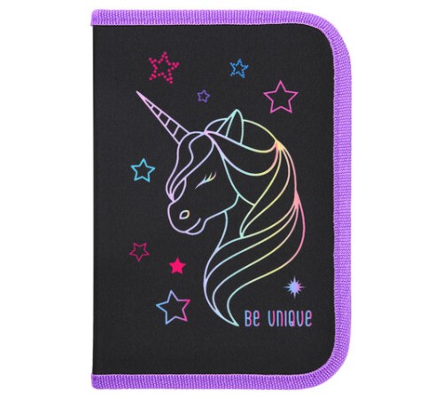 Пенал BRAUBERG с наполнением, 1 отделение, 1 откидная планка, 24 предмета, 21х14 см, 