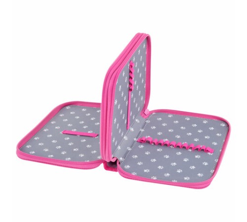 Пенал BRAUBERG, 2 отделения, полиэстер, 21х14 см, 