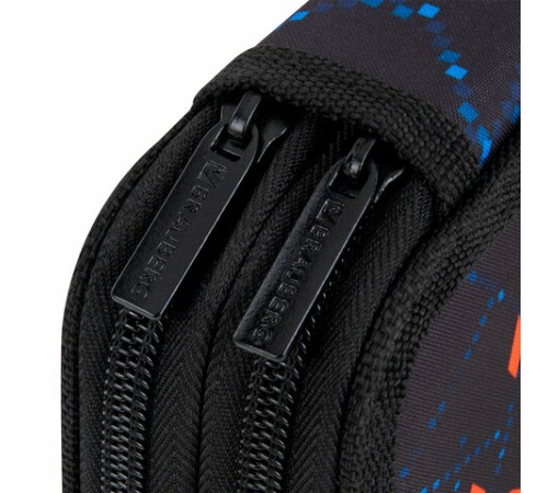 Пенал BRAUBERG, 2 отделения, полиэстер, 21х14 см, 