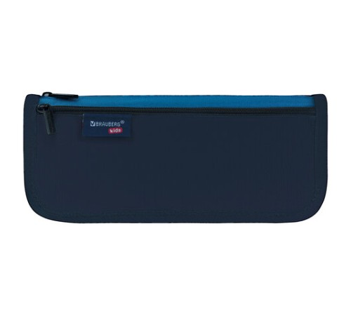 Пенал мягкий BRAUBERG KIDS, 2 отделения, полиэстер, 