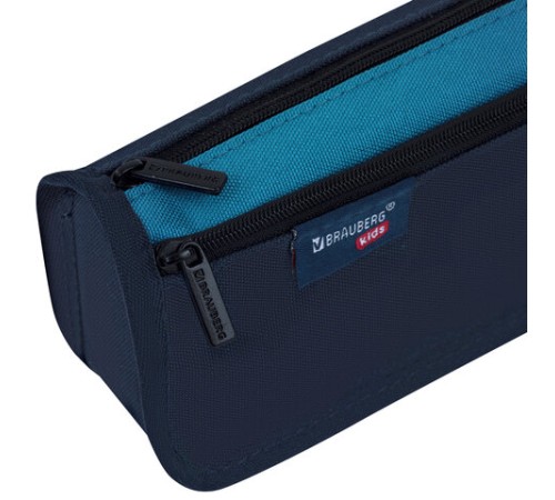 Пенал мягкий BRAUBERG KIDS, 2 отделения, полиэстер, 