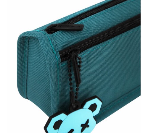 Пенал мягкий BRAUBERG KIDS, 2 отделения, полиэстер, 