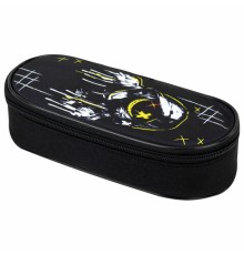 Пенал-футляр BRAUBERG, 1 отделение, органайзер, полиэстер, 22x9х5 см, 