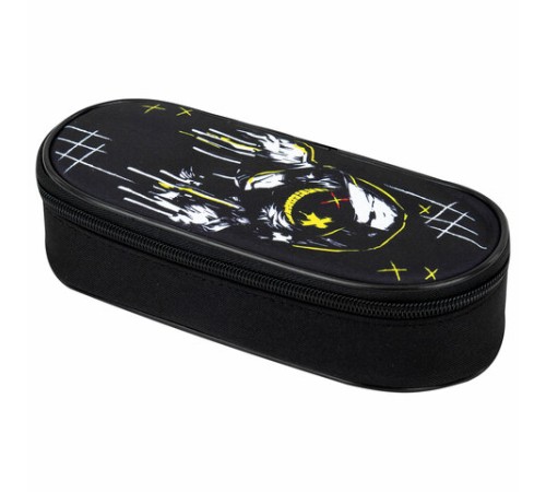 Пенал-футляр BRAUBERG, 1 отделение, органайзер, полиэстер, 22x9х5 см, 