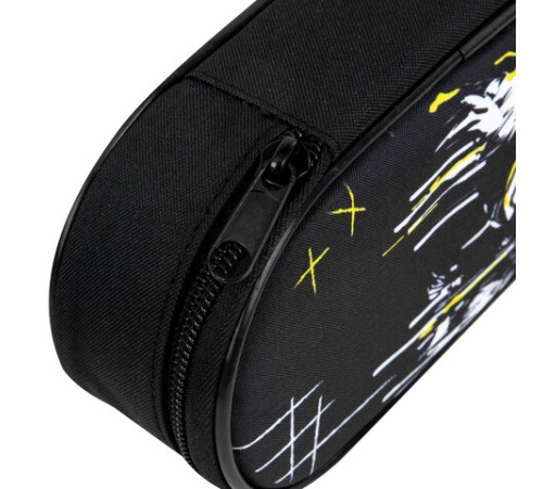 Пенал-футляр BRAUBERG, 1 отделение, органайзер, полиэстер, 22x9х5 см, 